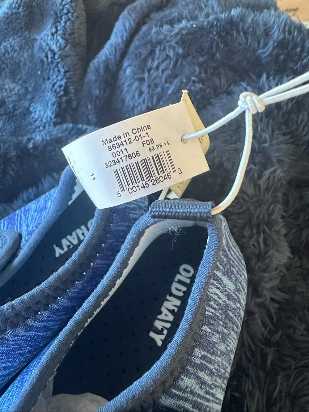 Old Navy Kids Water Shoes Blue Size 11 New With Tags